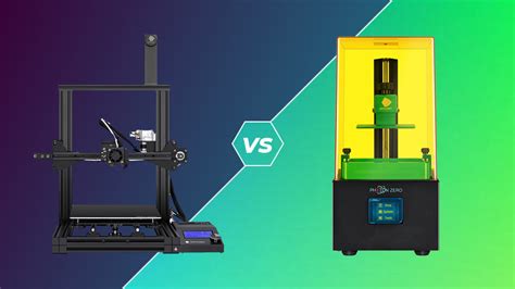 FDM vs SLA 3D Printing Comparison - Filament vs Resin Showdown 2021