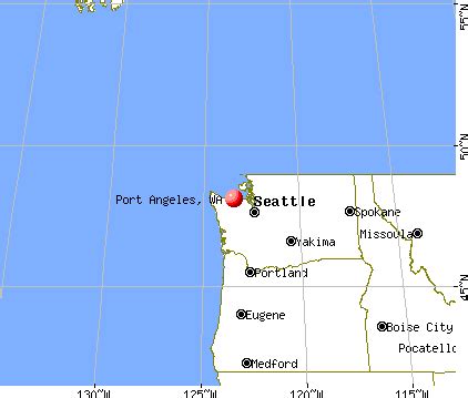 Port Angeles Washington Maps