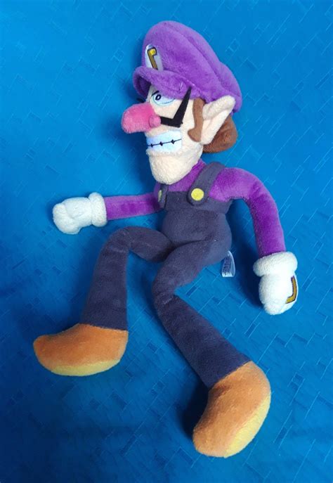 Super Mario Waluigi Nintendo SANEI Plush Stuffed Doll Soft Toy - Etsy