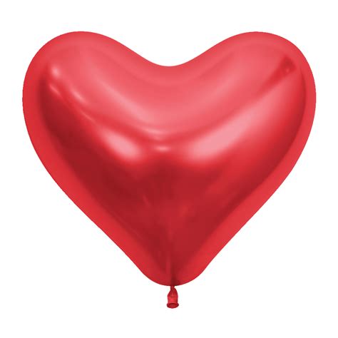 14 REFLEX RED HEART - Hico Balloons