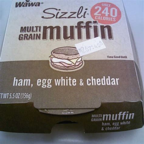 Wawa Breakfast Sizzli Nutrition | Besto Blog