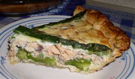 Salmon Asparagus Quiche Recipe - Food.com