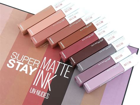 Maybelline | SuperStay Matte Ink Un-Nudes Collection: Review and ...