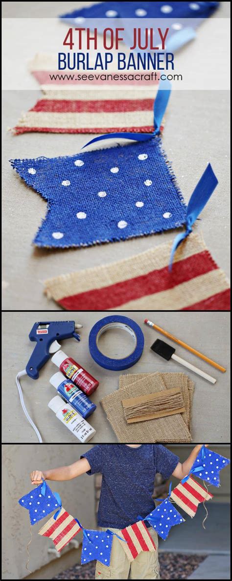 30 DIY 4th of July Decorations - Patriotic DIY Fourth of July Decor ...