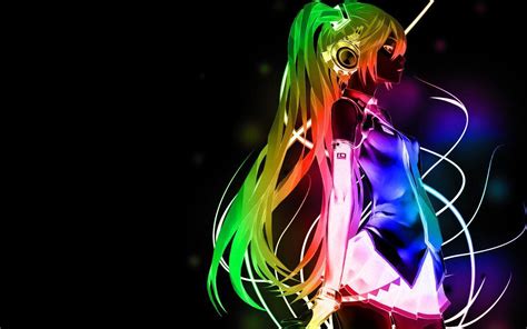 Cool Neon Anime Wallpapers - Top Free Cool Neon Anime Backgrounds ...