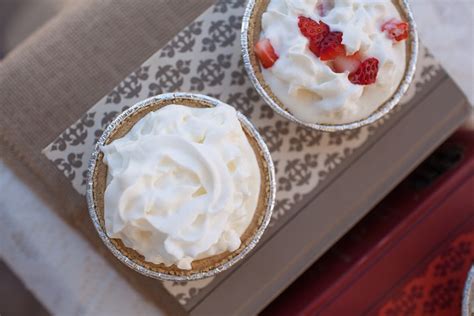 No Bake Whipped Cream Pies - A Joyfully Mad Kitchen