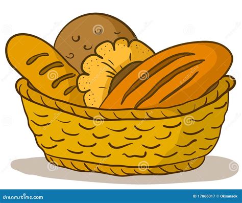 Bread Basket Stock Illustrations – 2,507 Bread Basket Stock ...