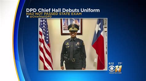 Dallas Police Chief Dons Uniform For First Time - YouTube