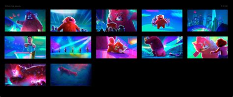 Concert Showdown, Turning Red — Concept Art Association