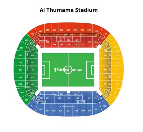 Al Thumama Stadium Tickets and Seating Map | 2022 Qatar World Cup ...