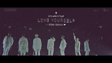 BTS (방탄소년단) WORLD TOUR 'LOVE YOURSELF: SPEAK YOURSELF' SPOT - YouTube