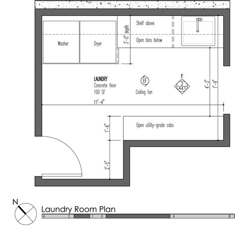 Laundry Utility Room Floor Plans - floorplans.click