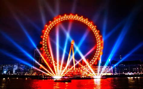 London Eye At Night Wallpapers - Wallpaper Cave