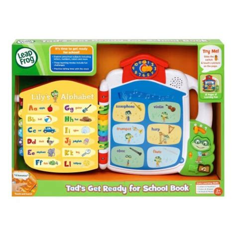 LeapFrog Tad's Get Ready for School Book, 1 - Ralphs