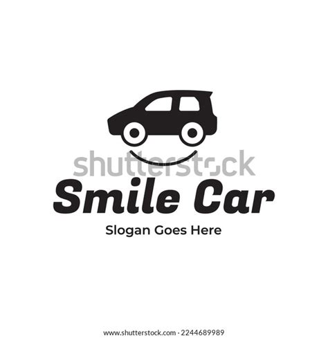 Happy Car Logo Design Smile Car Stock Vector (Royalty Free) 2244689989 ...