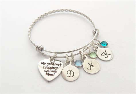 Grandma Jewelry Personalized-gifts for Grandma-grandma - Etsy