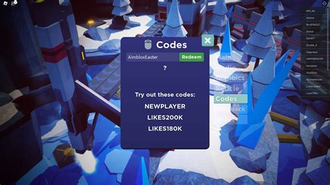 Roblox Aimblox codes - Gamepur