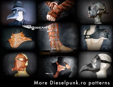 Plague Doctor Mask Pattern - DIY Pattern - Pdf Download - Video Tutorial