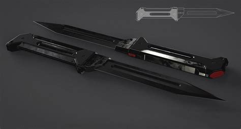 ArtStation - Ballistics Knife