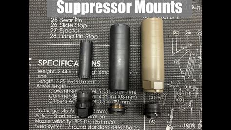 How to mount a suppressor (feat. Griffin Plan A) - YouTube