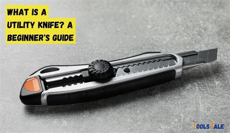 What is a Utility Knife? A Beginner's Guide