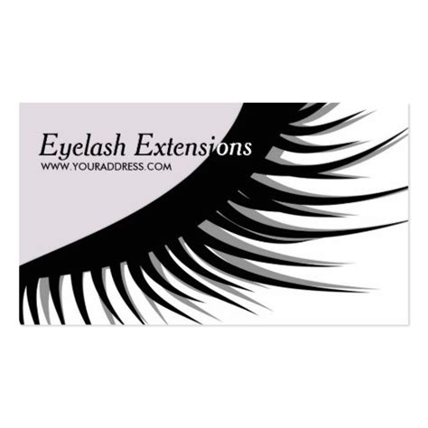 Eyelash Business Cards Templates | williamson-ga.us