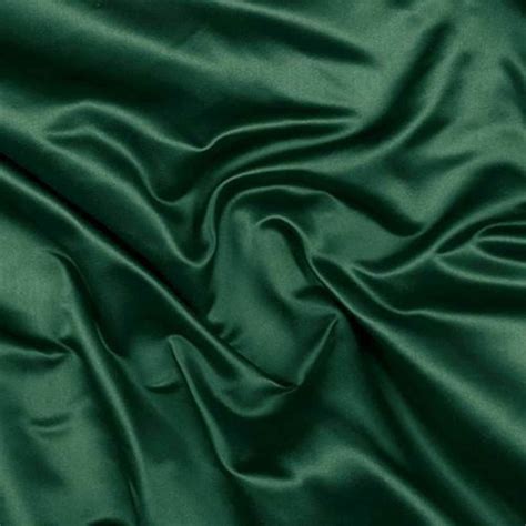 Emerald Green Silk Duchess Satin Fabric By The Yard | Etsy