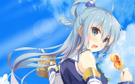 Aqua KonoSuba Wallpapers - Wallpaper Cave