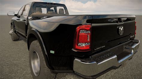 Dodge Ram 3500 Dually 2023 - 3D Model by AlphaGroup