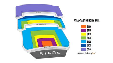 Atlanta Atlanta Symphony Hall Seating Chart