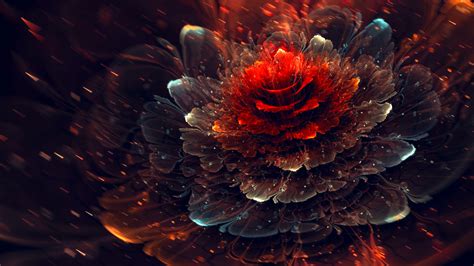 Download Flower Abstract Fractal HD Wallpaper by SallySlips