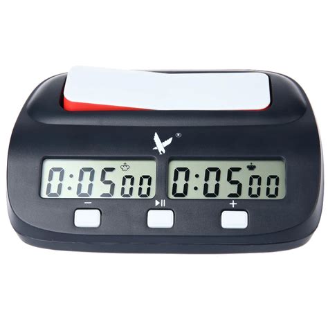 Digital Triad Chess Clock Count Timer for Game Competition Professional ...