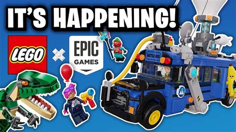 LEGO Fortnite Battle Bus Happening - Characters, Items and Sets IN GAME ...