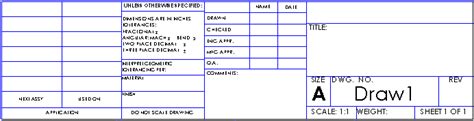 Title Blocks - 2019 - SOLIDWORKS Help