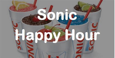 Sonic Happy Hour ★ UPDATED MENU ★ | Secret Menus Guru