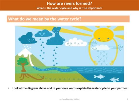 Water cycle diagram | Year 3 Geography