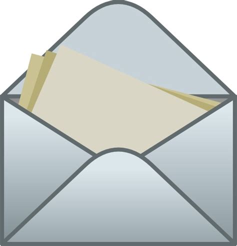 Envelope clip art Free vector in Open office drawing svg ( .svg ...