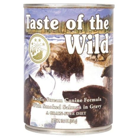 Taste of the Wild Pacific Stream Canine Formula w/ Salmon in Gravy Wet ...