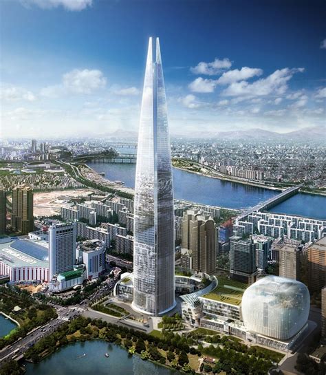 The Skyscraper Architecture: Lotte World Tower - Seoul