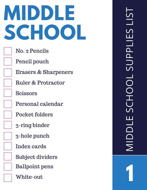 Walmart School Supplies List | Examples and Forms