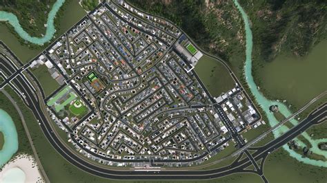 Organic Road Layout : r/CitiesSkylines