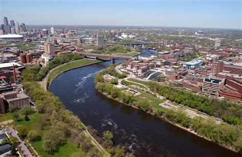 Campus aerial view-University of Minnesota. | University of minnesota ...