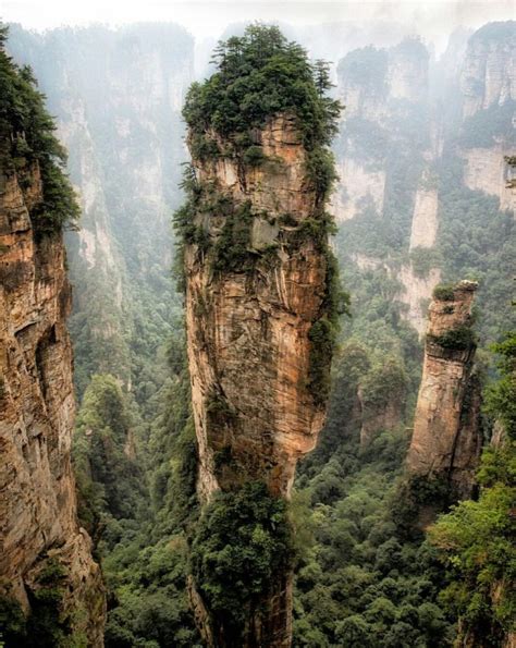 Zhangjiajie National Forest Park, home to the Avatar Hallelujah ...