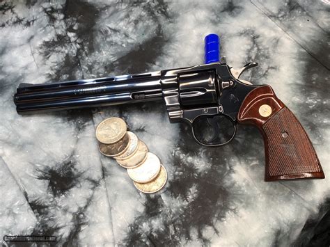 1980 Colt Python, 8 inch barrel, .357 magnum, LNIB