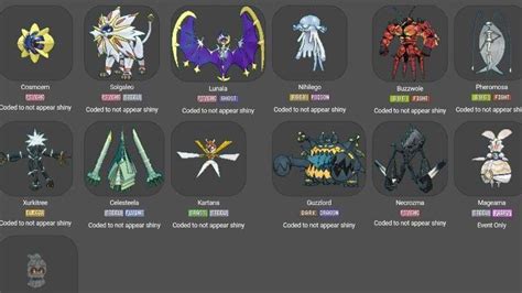 Petition · Do not shiny lock Legendary Pokemon in Pokemon Ultra Sun and ...