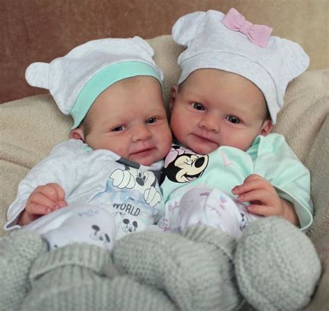 Marc & Mary Twin Reborn Reborn Doll Kits by Olga Auer | Newborn baby ...