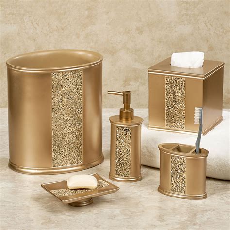 Beautiful Gold Bathroom Accessories Sets Ideas - HOME SWEET HOME