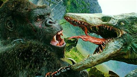 King Kong vs Skullcrawler - Final Fight Scene - Kong: Skull Island ...