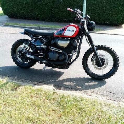 Yamaha Scr950 scrambler one off 18 reg sounds nuts 900 miles ...