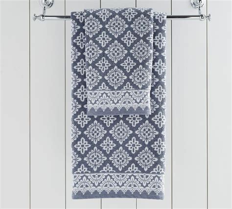 Alva Jacquard Towels | Pottery Barn AU